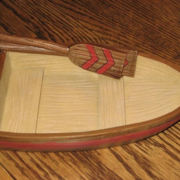 Lodge NWT Cabin Tray Organizer Valet Catchall Keys, Change, Jewelry - Picture 4 of 4